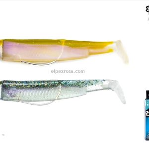 Black Minnow Nº2  90 mm Combo 5 g – Ghost & Wakasagi