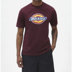 Camiseta Dickies Icon Logo Wine