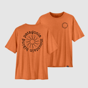 Camiseta Licra Patagonia Cap Cool Daily Graphic Redtail Rust X-Dye