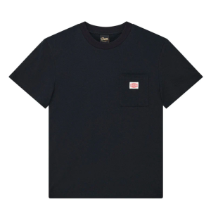 Camiseta Deus Ex Machina Parts & Service Pocket Tee Black
