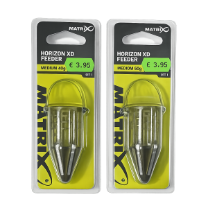 Alimentador de Pesca Horizon XD 40g y 50g – Matrix Feeder