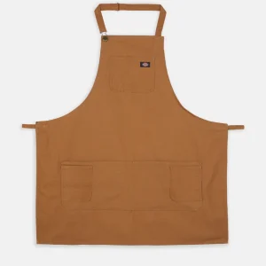 Delantal Dickies BIB Apron Brown