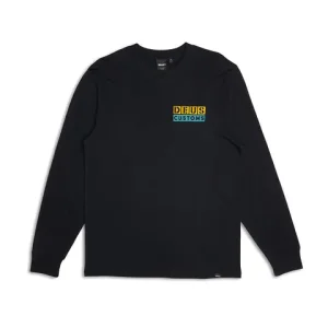 Camiseta L/S Deus Ex Machina Tictac Black