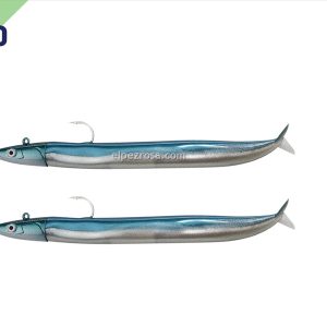 Black Minnow Crazy Sand EEL Nº3  150 mm  Combo 20 g  Pearl Blue