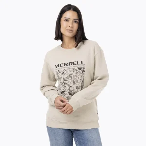 Poleron Mujer Cotton Bloom Beige Merrell