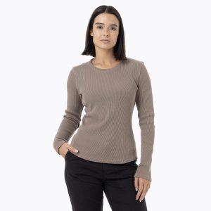 Polera Manga Larga Mujer Oslo Café Merrell