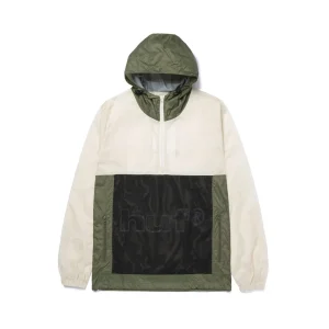 Chaqueta Huf Wireframe Anorak Natural