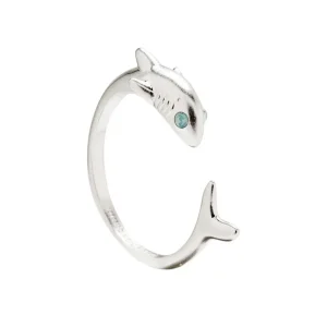 Anillo Pura Vida Shark Week Silver