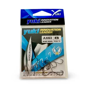 Anzuelos Yuki Hook AX63 para Pesca Deportiva