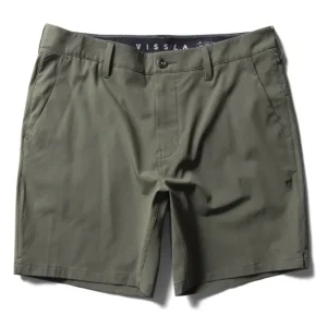 Pantalón Corto Bañador Vissla Cutlap Eco 17,5″ Hybrid Walkshort Army