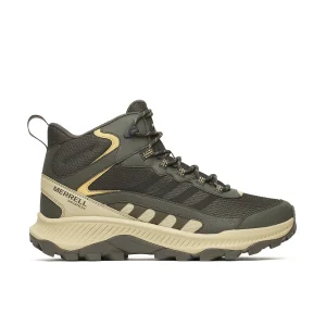 Botin Hombre Speed Strike 2 Mid Waterproof Verde Merrell
