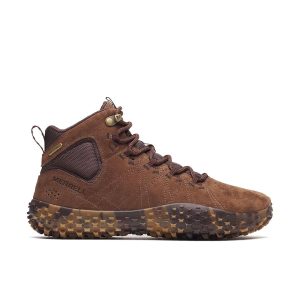 Botin Hombre Wrapt Mid Waterproof Café Merrell