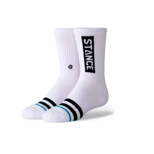 Calcetines Stance Og ST Kids White(Talla pequeña,niño/a)