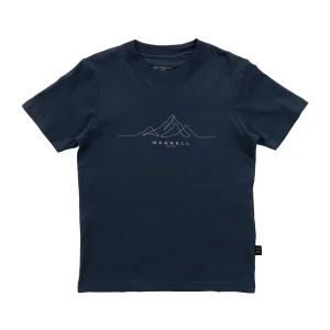 Polera Niño Alerce Merrell Azul