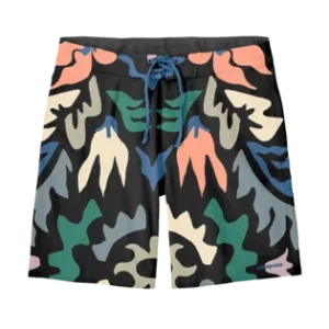 Bañador Patagonia Hydropeak Kaleido Black