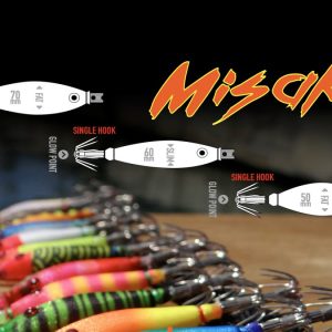 Jibionera Misaki Soft Glow 7 cm. Sepia y Calamar