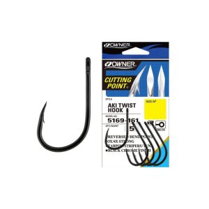 Anzuelo Owner 5169 White Nº3/0 y Nº4/0