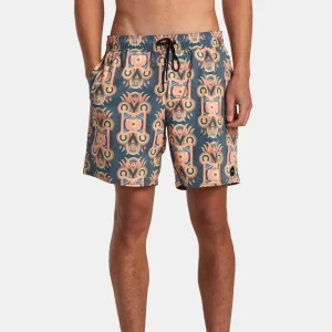 Bañador Rvca Redondo Elastic Cool Blue