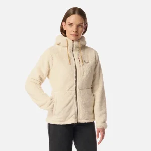 Polar Mujer Bear Shaggy-Pro Hoody Jacket Beige Lippi
