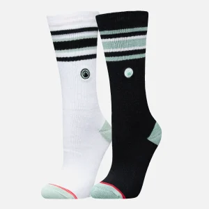 Calcetines Mujer Duo Travel Walk Classic Blanco Grafito Lippi