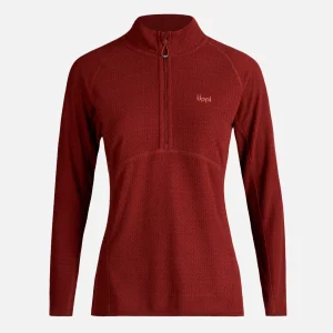 Poleron Mujer Jacaranda Nano-F 14 Zip Vino Lippi