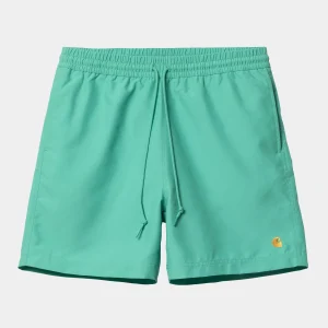 Bañador Carhartt WIP Chase Aqua Green