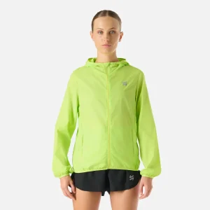 Chaqueta Mujer Built To Move Windbreaker Jacket Verde Lima Vulcano