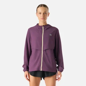 Chaqueta Mujer Built To Move Pro Windbreaker Jacket Morado Oscuro Vulcano