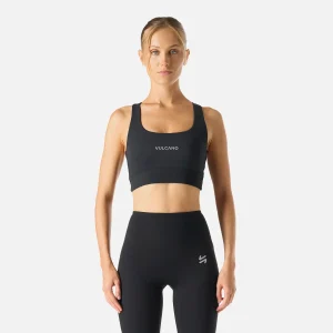 Peto Mujer Built To Move Light Support Bra Negro Vulcano