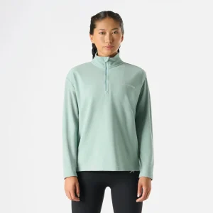 Polerón Mujer Cool Down 1/4 Zip Fleece Jade Vulcano