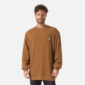 Polerón Hombre Eclipse Mostaza Oscuro Haka Honu