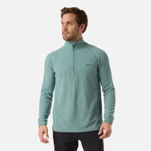 Polerón Hombre Jacaranda Nano-F 1/4 Zip Turquesa Lippi