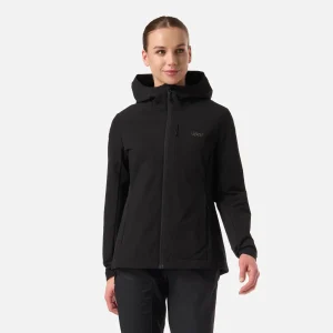 Chaqueta Mujer Wind-Trek Softshell Jacket Negro Lippi