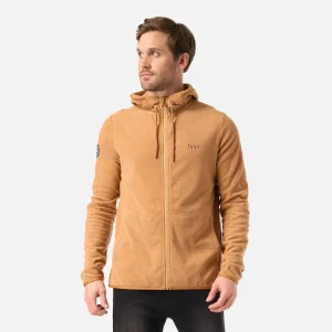 Polar Hombre Stripes Nano-F Full Zip Hoody Camel Lippi