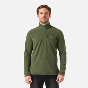 Polar Hombre Paicavi Therm-Pro 1/4 Zip Jacket Verde Musgo Lippi