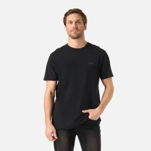 Polera Hombre Logo Lippi Back Print T-Shirt Negro Lippi