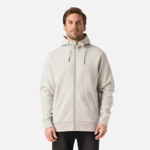 Polerón Hombre Ulmo Full Zip Hoody Sweatshirt Gris Melange Lippi