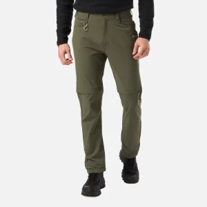 Pantalón Hombre Lennox Q-Dry Mix-2 Pants Verde Musgo Lippi