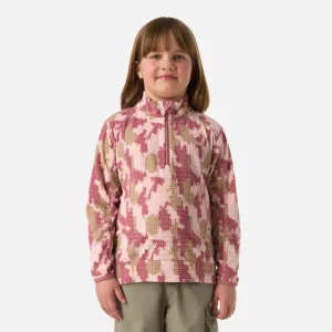 Polerón Niña Saltamontes Nano-F 1/4 Zip Print Damasco Lippi