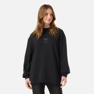 Polerón Mujer Ulmo Mid Point Crewneck Sweatshirt Negro Lippi
