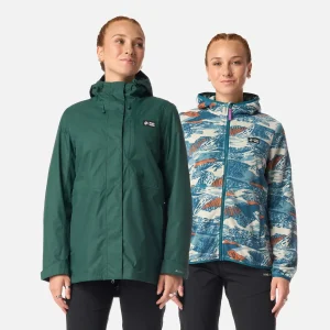 Chaqueta Mujer Corteza Esmeralda Haka Honu