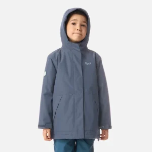 Chaqueta Niño Cold Place B-Dry Hoody Jacket Azul Piedra Lippi