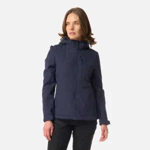 Chaqueta Mujer Macaya Softshell Hoody Jacket Azul Marino Lippi
