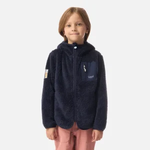 Polar Niña Bear Shaggy-Pro Hoody Jacket Azul Marino Lippi