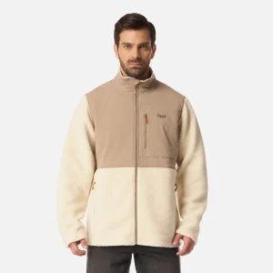 Polar Hombre Glaciar Sherpa-Pro Jacket Beige Lippi