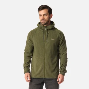 Polar Hombre Stripes Nano-F Full Zip Hoody Verde Militar Lippi