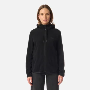 Polar Mujer Stripes Nano-F Full Zip Hoody Negro Lippi