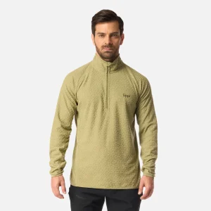 Polerón Hombre Jacaranda Nano-F 1/4 Zip Verde Lippi