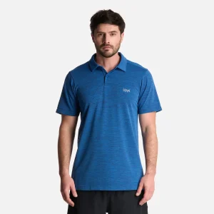 Polera Hombre B-Classic Seamless Polo Azul Melange Lippi