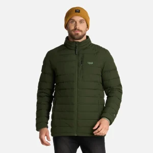 Chaqueta Hombre Aero Down Jacket Verde Militar Lippi